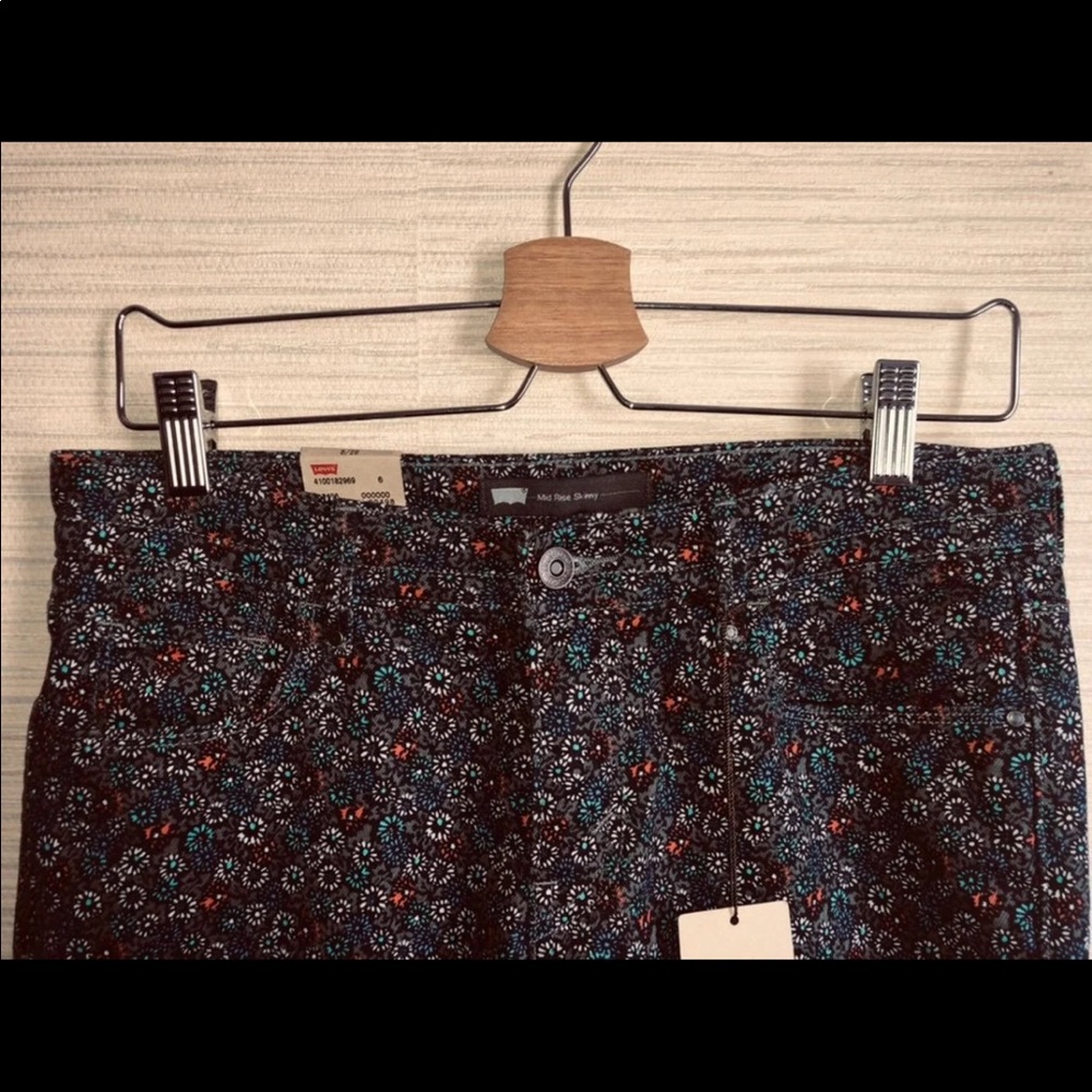 Levi’s skinny leg jeans.